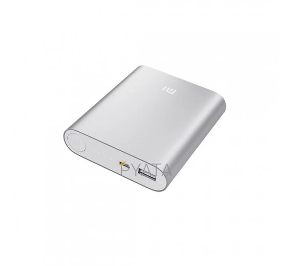 Портативний зарядний пристрій Xiaomi Mi Power Bank 10400 срібло