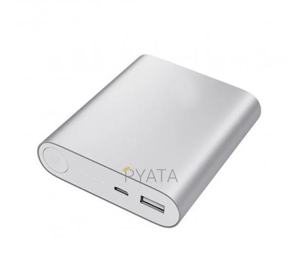 УМБ Портативное зарядное устройство Power Bank 10400 серебро