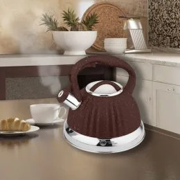 Чайник HIGHER KITCHEN ZP-039 с гранитным покрытием коричневого цвета (4389/1) 