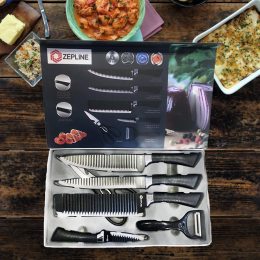 Комплект профессиональных кухонных ножей ZP-035 (6 предметов) (4389/1)