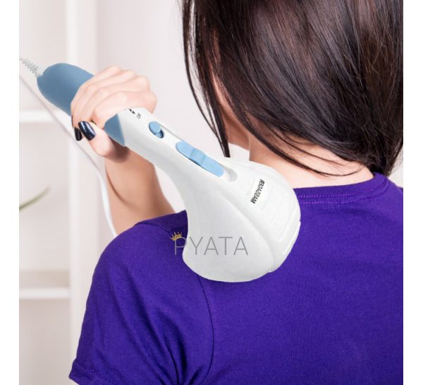 Ручной массажер Maxtop massage hammer для всего тела, 3 пары насадок