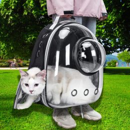 УЦІНКА! Прозорий рюкзак-переноска для тварин, з віконцем, кольоровий