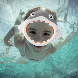 Детская маска для плавания Intex 55915 "Акула", 3-8 лет