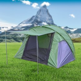 Кемпинговая туристическая палатка LANYU LY-1709, 3-х местная, с навесом (988)