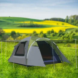 Туристическая палатка Lanyu LY-1707, 3-х местная, 350*210*165 см (988)