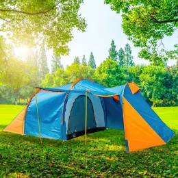 Туристическая палатка Lanyu LY-1710 для кемпинга, 4-х местная, с тамбуром (988)