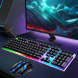Комплект Gaming G21B, ігрова миша + клавіатура з RGB-підсвічуванням (205)
