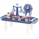 Дитячий ігровий конструктор RUNRUN Block World, зі столиком, 69 деталей, синій (В)