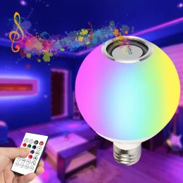 Смарт-лампочка с RGB, светомузыка с пультом дистанционного управления и Bluetooth-музыка EL-2356 (237)