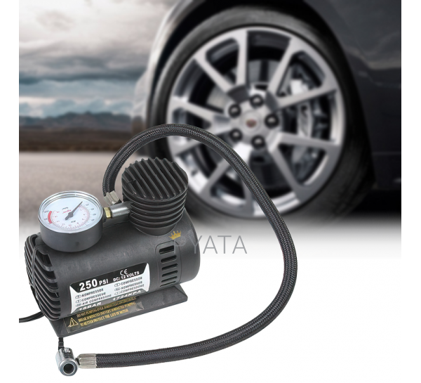 Портативний автомобільний електрокомпресор Air Compressor 250 PSI (205)