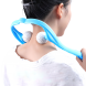 Ручний роликовий масажер для шиї Hexiang Neck Massager синій (205)