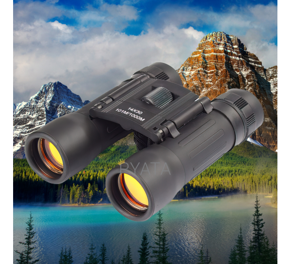 Компактный бинокль Binocular Outdoor 14X30, бинокулярный, с чехлом