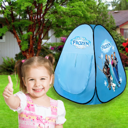 Компактная детская игровая палатка Frozen, 90*90*100 см (IGR24)