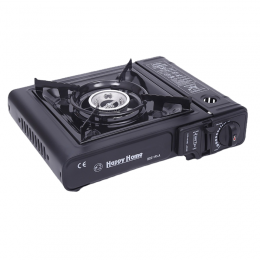 Газовая плита Happy Home 155-A пьезо металлический распылитель (картриджная)
