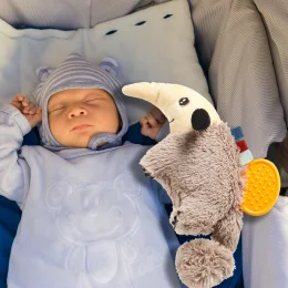 Игрушка-подвеска BabyOno, Муравьед Эдгард 1415, с прорезывателем (SB)