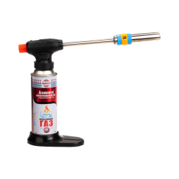 Насадка-горелка на газовый баллон Hongshi Electron P-1560, универсальная, пьезоподжиг (JS)