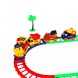 Ігровий набір паровозики на залізниці 4 машинки 11 деталей (IGR24) 18008C-1