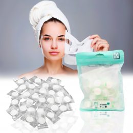 Пресовані маски-таблетки для обличчя тканинні, 35 шт (2049)