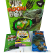 Детский набор для творчества Dino Boom Box, кинетический песок, формочки, наклейки, карточная игра (IGR24)