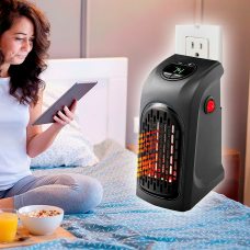 УЦІНКА! Портативний міні обігрівач в розетку Handy Heater 400Вт, 2-х швидкісний вентилятор