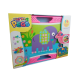 Детская мозаика Лесная мастерская Радужные кнопки. Веселые зверьки 3169-12, 268 деталей (IGR24)