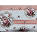 Электропростыня Palmiye Турция, 80 Вт, двуспальная, байковая, розовая с цветами (6)
