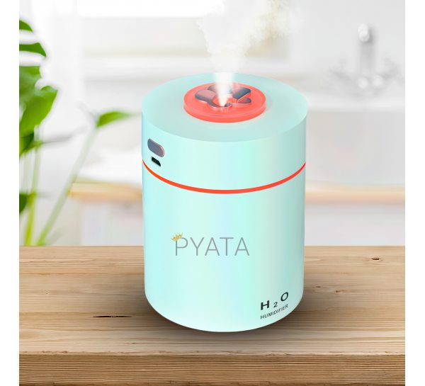 Ультразвуковий зволожувач повітря "Car Humidifier H2O" 240 мл Зелений USB