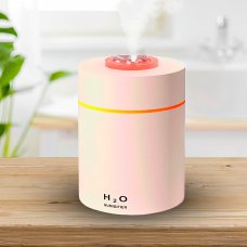 Ультразвуковой увлажнитель воздуха "Car Humidifier H2O" 240 мл Розовый USB