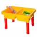 Столик детский "Песочница" с набором игрушек в комплекте + крышка (IGR24) HG-156