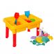 Столик дитячий "Пісочниця" з набором іграшок у комплекті + кришка (IGR24) HG-156