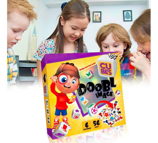 Настільна гра Danko Toys Doobl Image Cubes (IGR24)