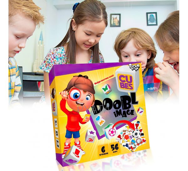 Настольная игра Danko Toys Doobl Image Cubes (IGR24)