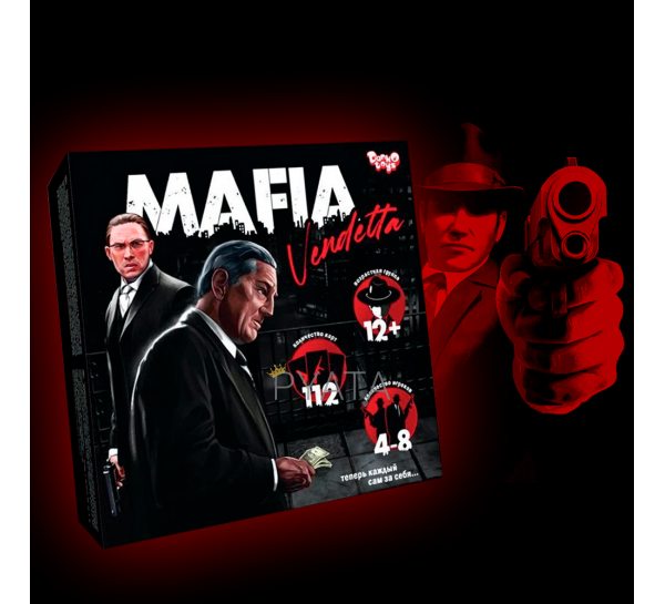 Настільна гра Мафія Danko Toys "MAFIA Vendetta" (IGR24)