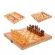 Шахматы деревянные, 3в1 (шахматы, шашки, нарды), в коробке 24,5-13-4 см (IGR24) 1680EC