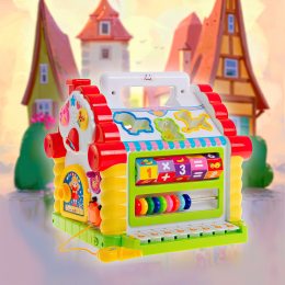 Розвиваюча іграшка "Теремок" Joy Toy, Теремок-сортер (IGR24)