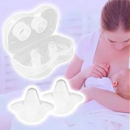 Силиконовые накладки на грудь для кормления, размер S, 2 шт."BabyOno" (SB) 823/S
