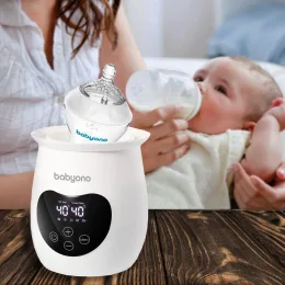 Електричний нагрівач Natural nursing BabyOno 968/01, 2 в 1, з дисплеєм, білий (SB)