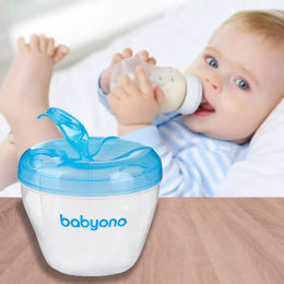 Контейнер для зберігання сухої молочної суміші BabyOno 1022 на 4 порції (SB)