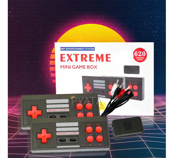 Міні-консоль для відеоігр U-BOX EXTREME Mini Game Box AHH-07, ретро-консоль, бездротова ігрова приставка (205)