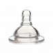 Антиколікова соска з широким отвором - середній потік, силіконова соска на пляшечки "BabyOno" (SB) 1205
