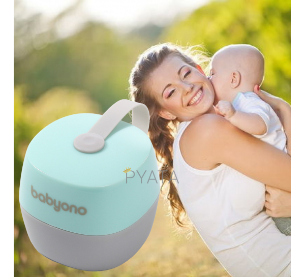 Футляр для пустышки BabyOno Natural nursing 535/02, мятный (SB)