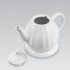 Электрический чайник Maestro MR-070, 1,2 л, керамика, дисковый нагреватель, белый (235)