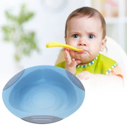 Дитяча миска BabyOno 1062/02, з присоскою, синій (SB)