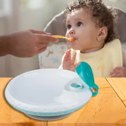 Дитяча миска на присосці BabyOno 1070/01, з функцією підігріву їжі, м'ятний (SB)