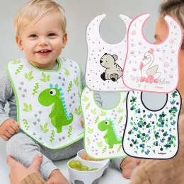 Дитячий махровий нагрудник BabyOno 833 Я можу більше, 26*36 см, 9м+, в асортименті (SB)