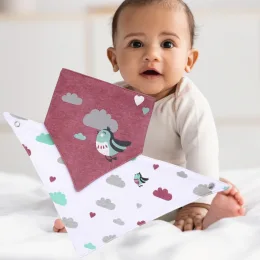 Детский нагрудник-шарф BabyOno Птенец 879/01, 2 в 1, 42*21 см (SB)