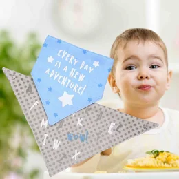Детский нагрудник-шарф BabyOno Новые приключения 879/04, 2 в 1, 42*21 см (SB)