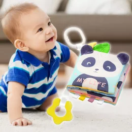 Мягкая детская книжечка BabyOno Моя жизнь 541, развивающая (SB)