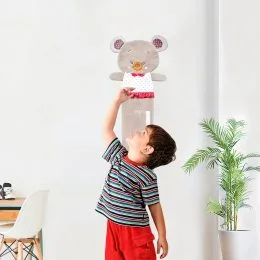 Ростомер мягкий на стену "Мишка Сюзи" (диапазон 70-150 см) "BabyOno" 1229 (SB)