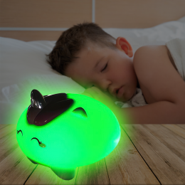 Детский ночник Единорог Dream Lites EL-543-5, силиконовый, аккумуляторный (237)